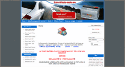 Desktop Screenshot of bateriiauto-moto.ro